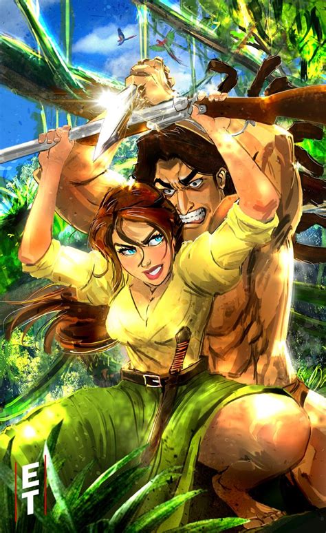 This Tarzan and Jane Swap Source IG. . Tarzan x child reader